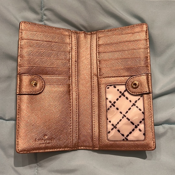 Rose gold Kate Spade wallet - Picture 3 of 7